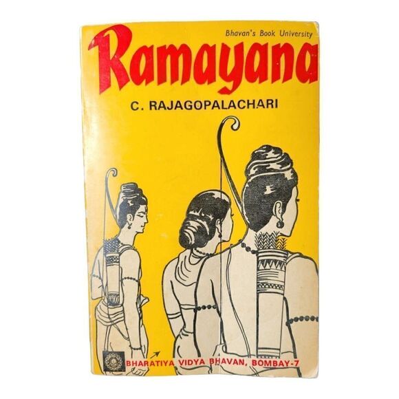 RAMAYANA By C. Rajagopalachari Bhavans Book University 16th Ed 1977 - Picture 1 of 5